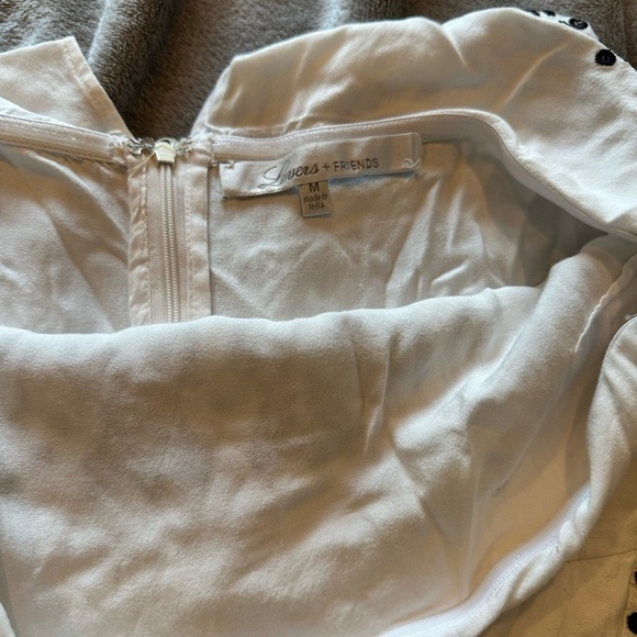 Lovers and Friends strapless embroidered white dress - Picture 3 of 4